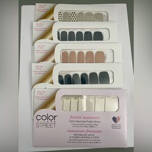 Color Street Nail Polish Strips (5 sets)